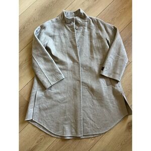 LEFT TURN NEW YORK Women's 100% Cashmere‎ Wool Blend Coat